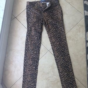 Leopard print Jeans